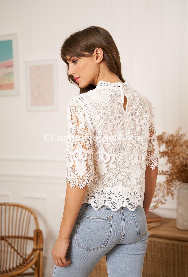 Blusa de encaje - Imagen 3