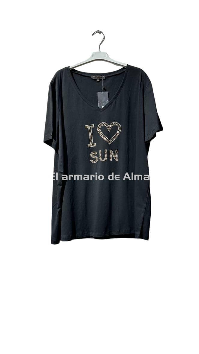 camiseta I LOVE SUN - Imagen 1